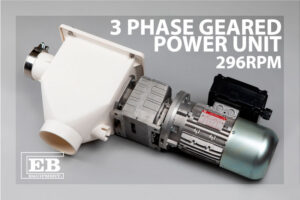 3 Phase Geared Power Unit - 296rpm