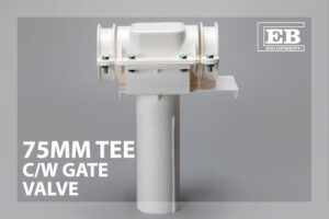 75mm Tee c/w Gate Valve