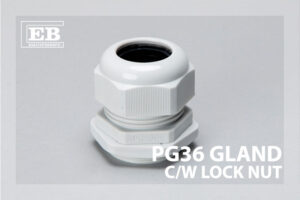 PG36 Gland c/w Lock Nut