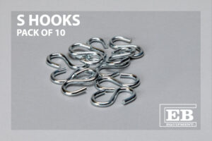 S Hooks (pack of 10)