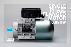 Single Phase Flanged Motor - 0.88kw