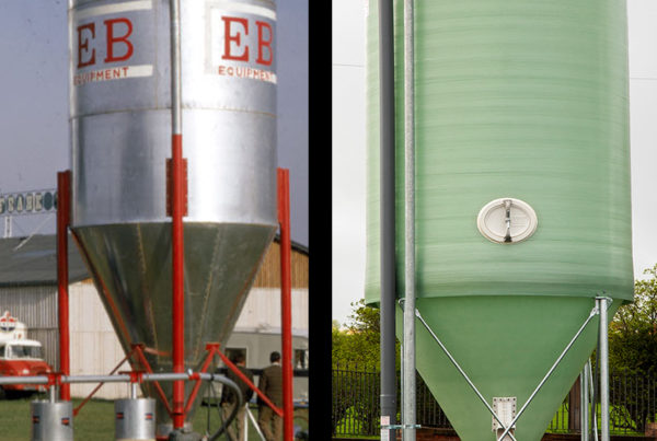 fibreglass vs steel silos